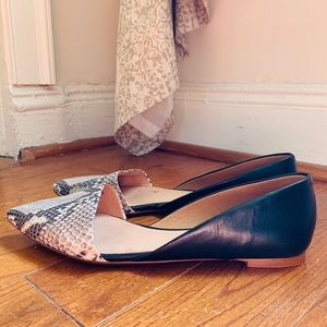 Size 8.5 Madewell flat shoes